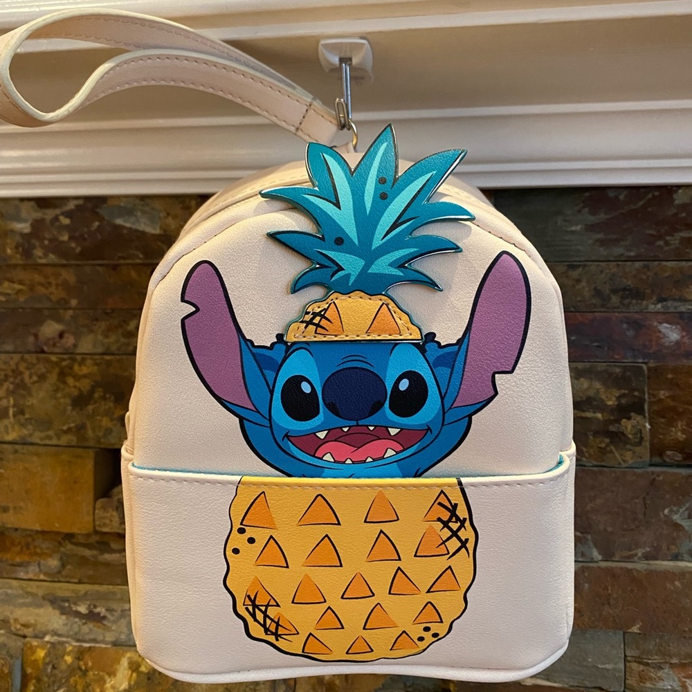 Lilo & Stitch Pineapple Mini Backpack Wristlet